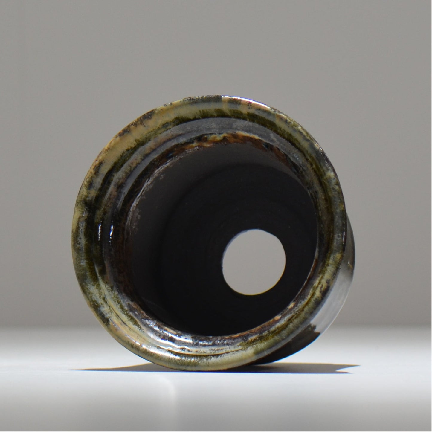ヒノモトナツミ / 鈍-にび- / hn01_33nibi_m /  約 φ12.7cm / 植木鉢