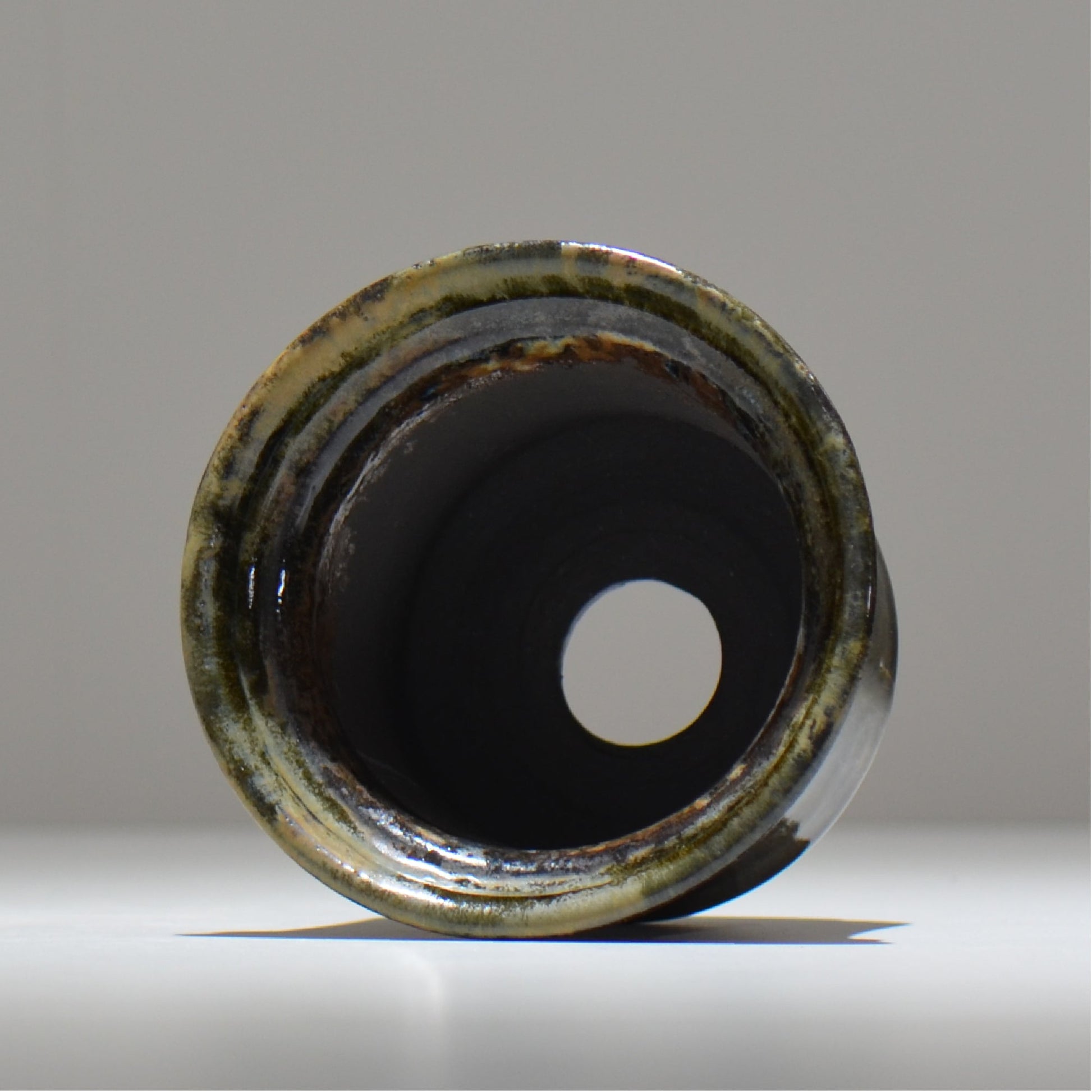 ヒノモトナツミ / 鈍-にび- / hn01_33nibi_m /  約 φ12.7cm / 植木鉢