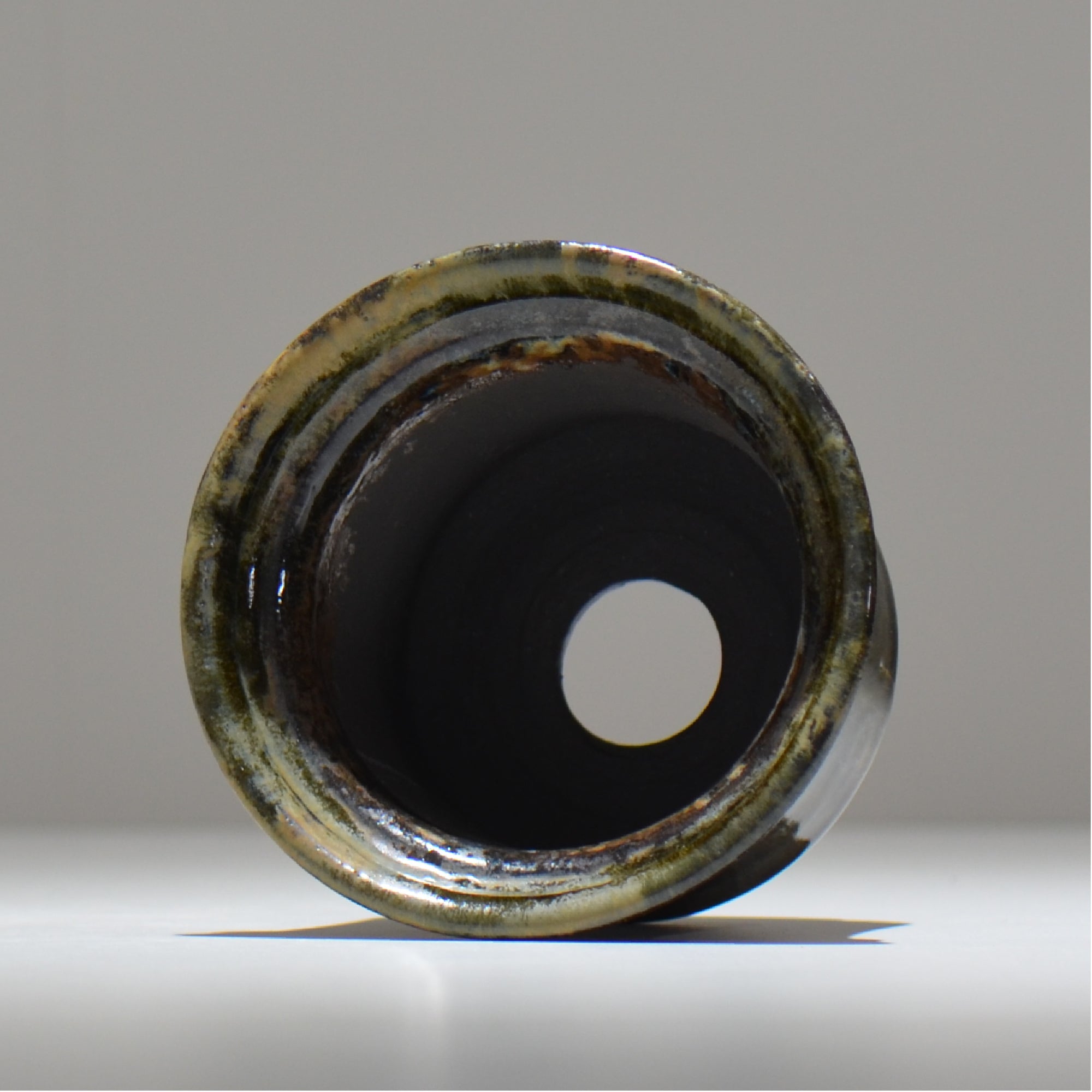 ヒノモトナツミ / 鈍-にび- / hn01_33nibi_m /  約 φ12.7cm / 植木鉢