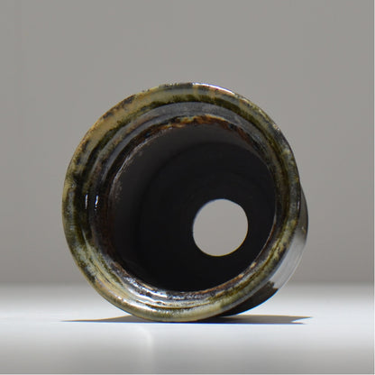 ヒノモトナツミ / 鈍-にび- / hn01_33nibi_m /  約 φ12.7cm / 植木鉢