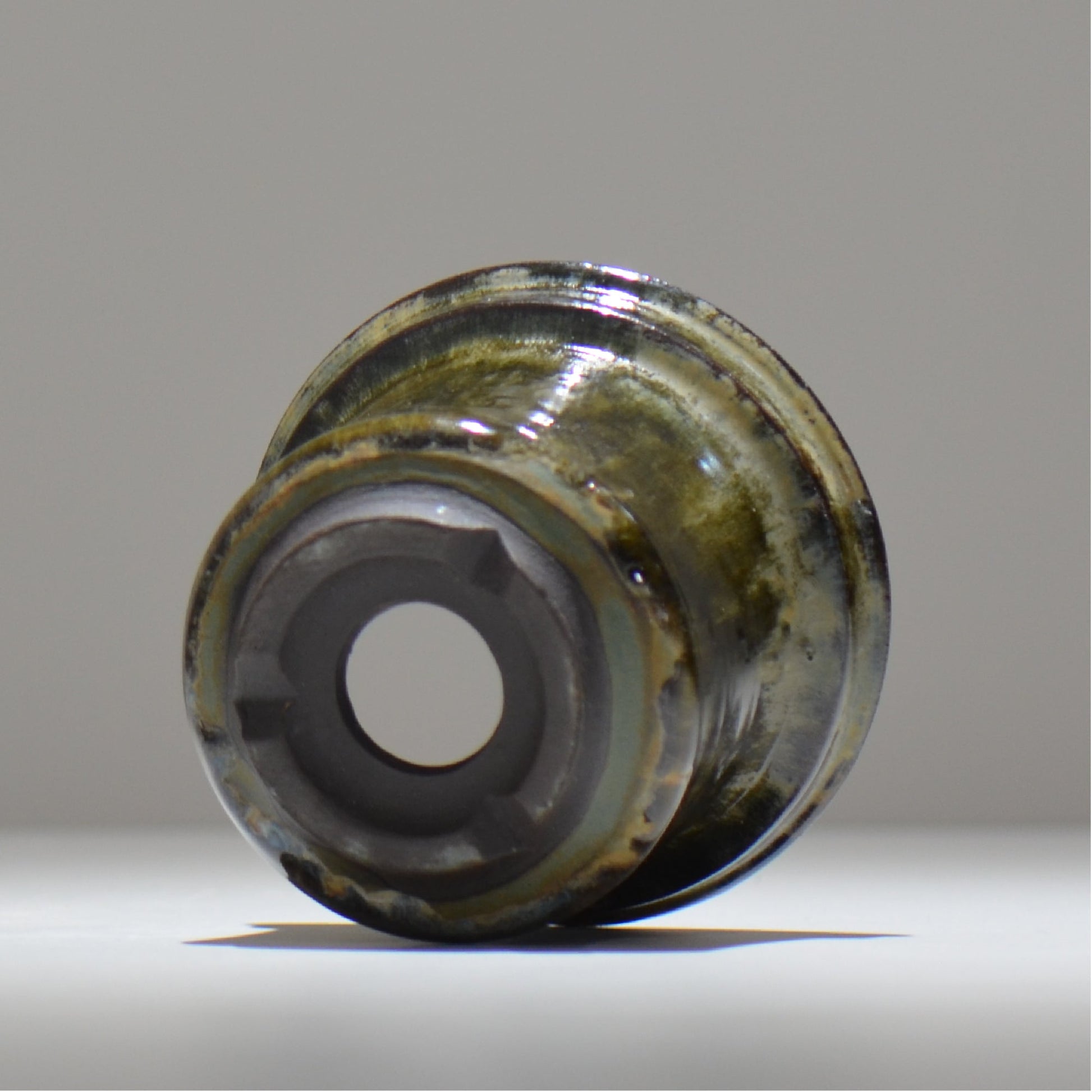 ヒノモトナツミ / 鈍-にび- / hn01_33nibi_m /  約 φ12.7cm / 植木鉢