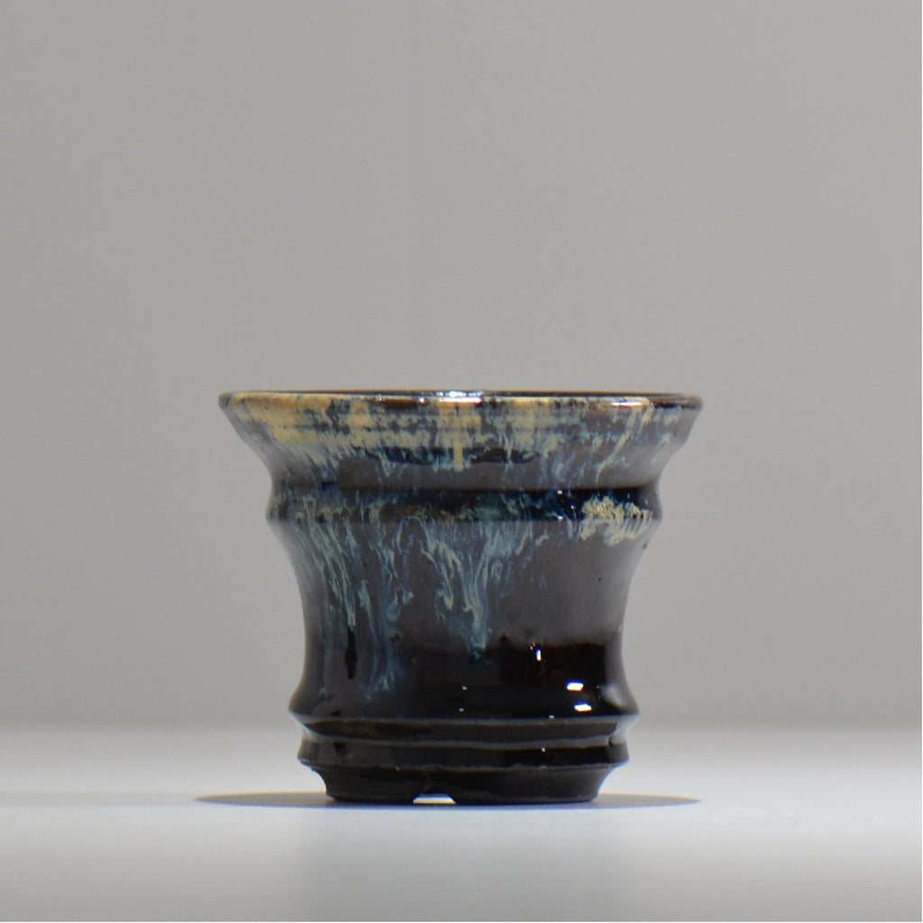 ヒノモトナツミ / 縁-ふち- / hn01_11fuchi_s /  約 φ9.5cm / 植木鉢