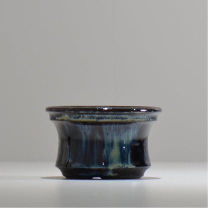 ヒノモトナツミ / 縁-ふち- / hn01_14fuchi_s /  約 φ11.3cm / 植木鉢