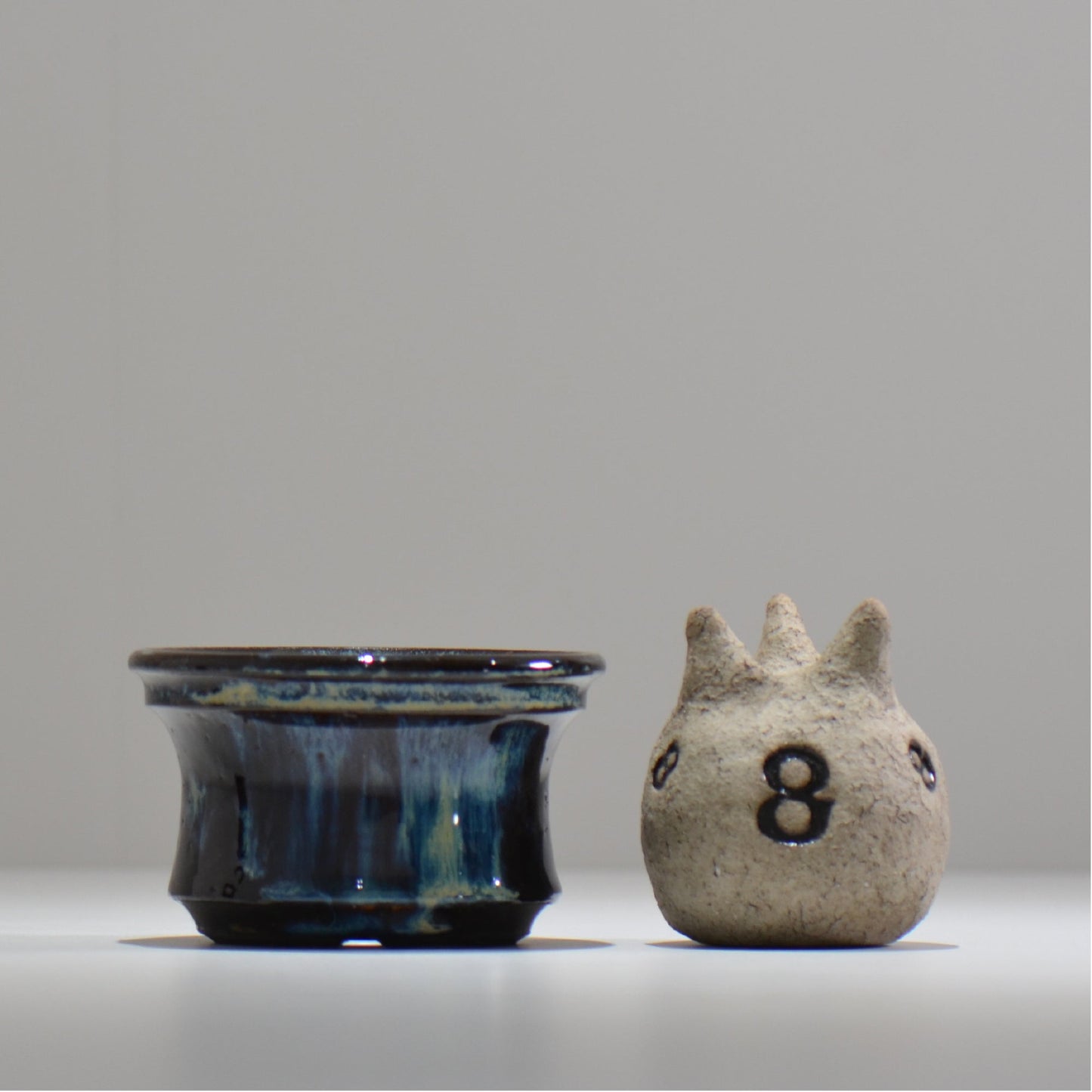 ヒノモトナツミ / 縁-ふち- / hn01_14fuchi_s /  約 φ11.3cm / 植木鉢