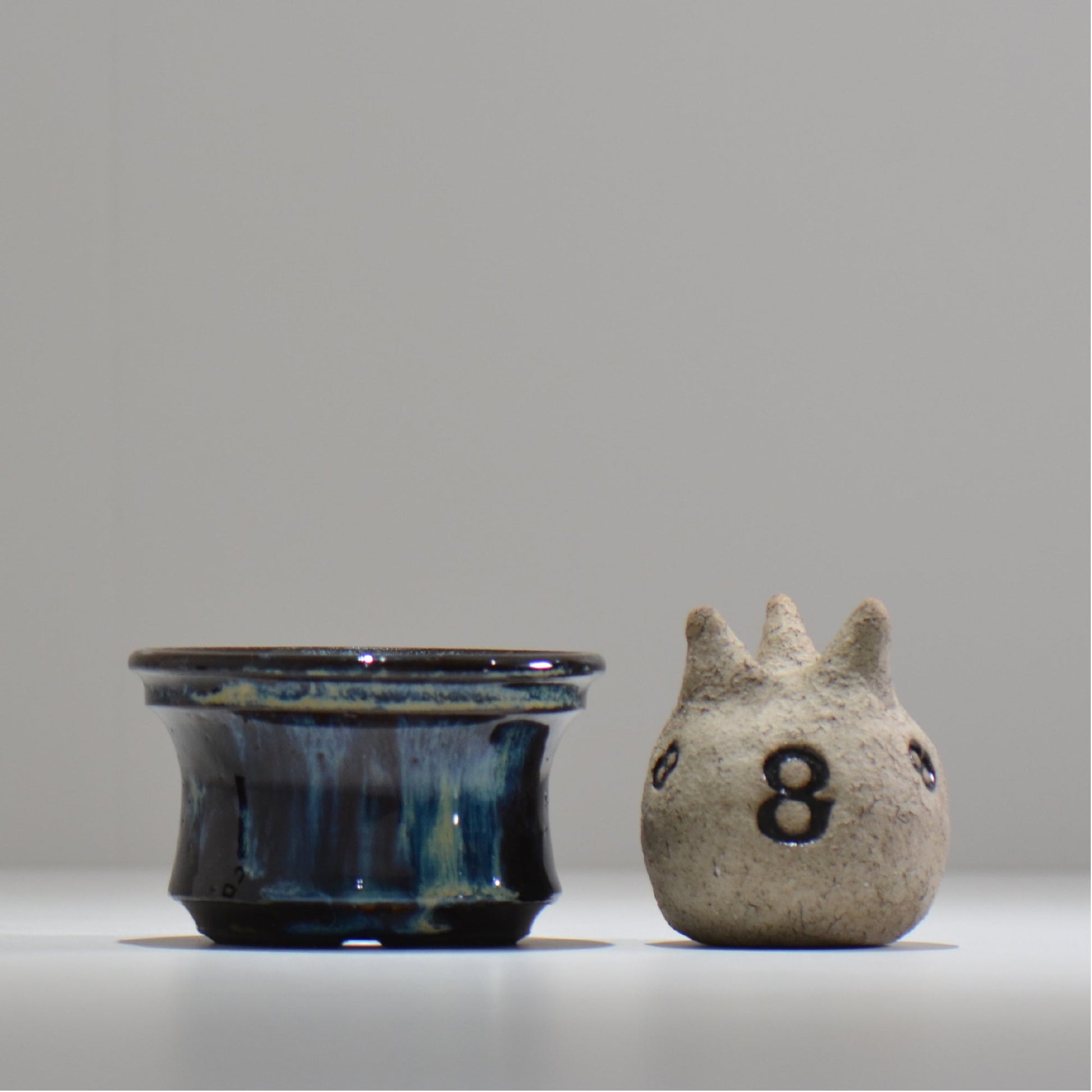 ヒノモトナツミ / 縁-ふち- / hn01_14fuchi_s /  約 φ11.3cm / 植木鉢