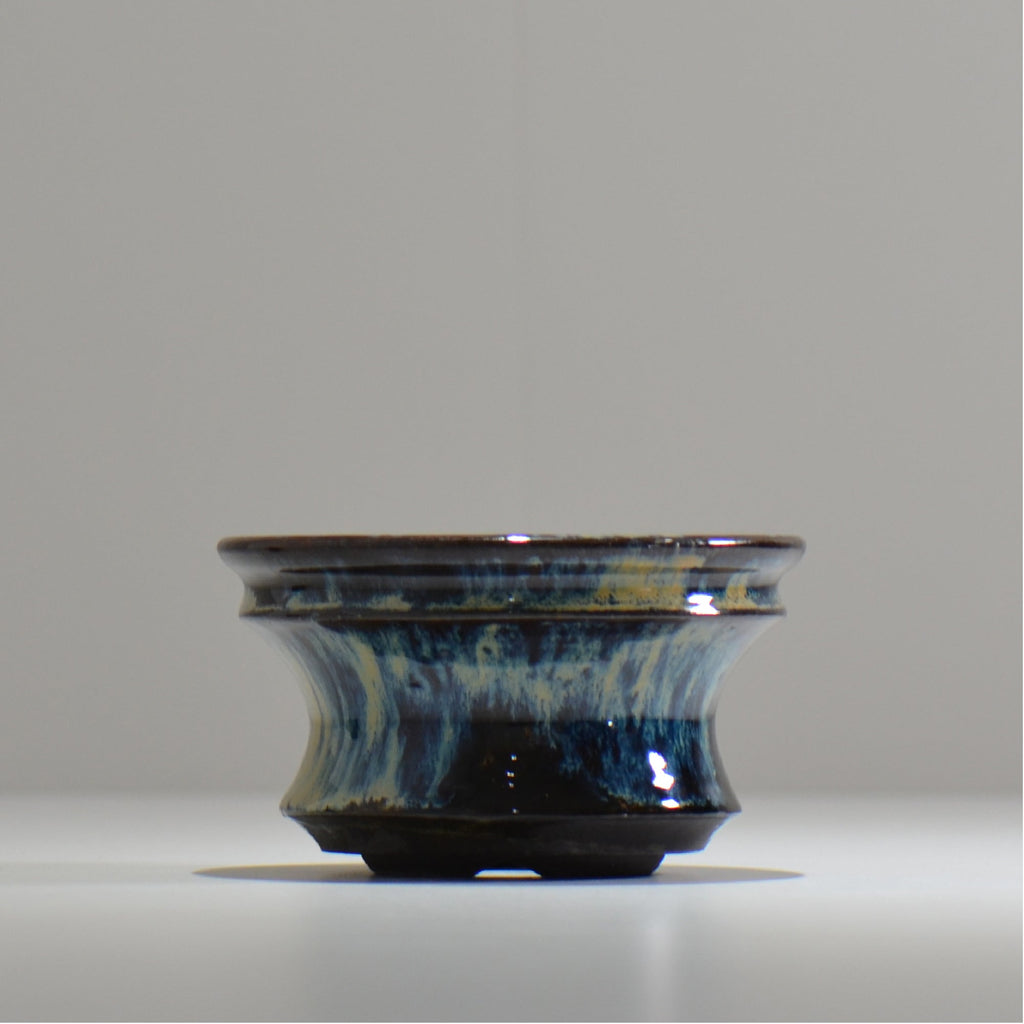 ヒノモトナツミ / 縁-ふち- / hn01_18fuchi_m /  約 φ12.3cm / 植木鉢