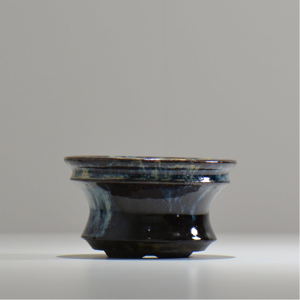 ヒノモトナツミ / 縁-ふち- / hn01_18fuchi_m /  約 φ12.3cm / 植木鉢