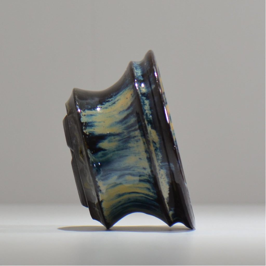 ヒノモトナツミ / 縁-ふち- / hn01_18fuchi_m /  約 φ12.3cm / 植木鉢