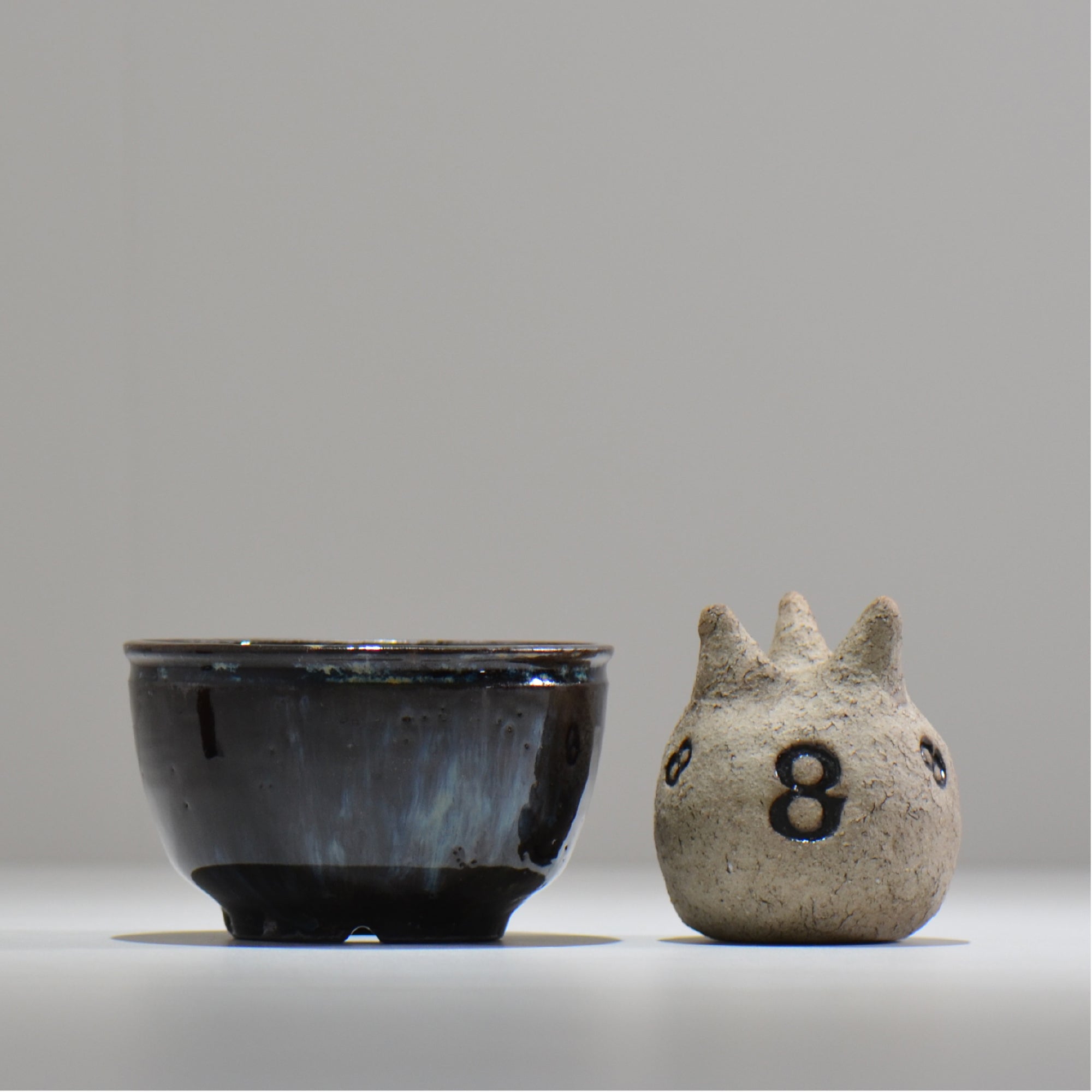 ヒノモトナツミ / 縁-ふち- / hn01_19fuchi_s /  約 φ11.6cm / 植木鉢