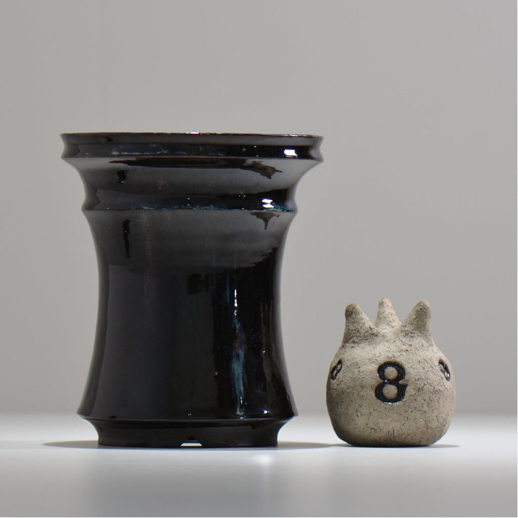 ヒノモトナツミ / 縁-ふち- / hn01_20fuchi_m /  約 φ15cm / 植木鉢