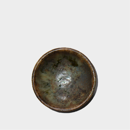 ヒノモトナツミ / 鈍-にび- / hn01_03nibi_xs /  約 φ8.5cm / 苔玉皿