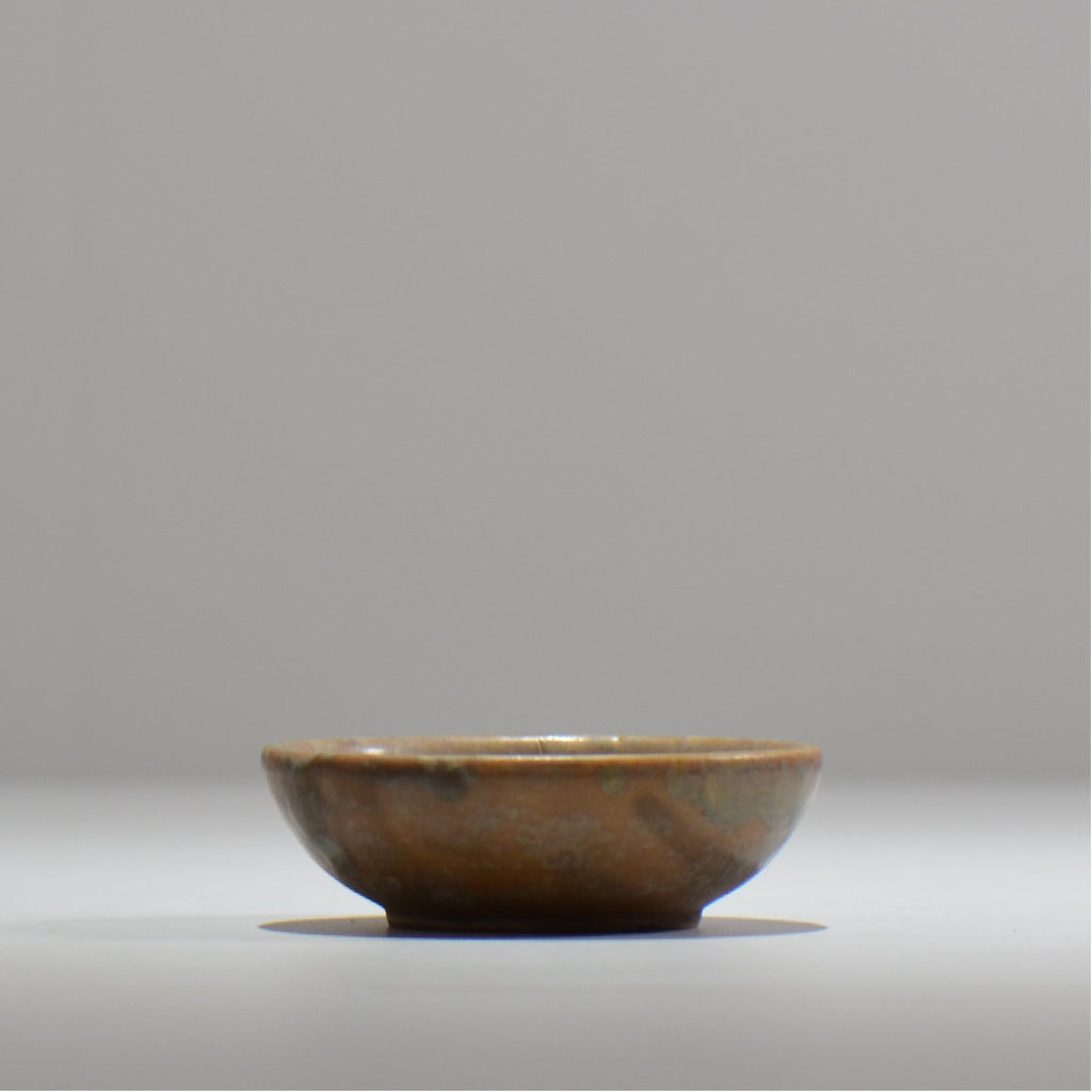 ヒノモトナツミ / 鈍-にび- / hn01_04nibi_xs /  約 φ8.8cm / 苔玉皿