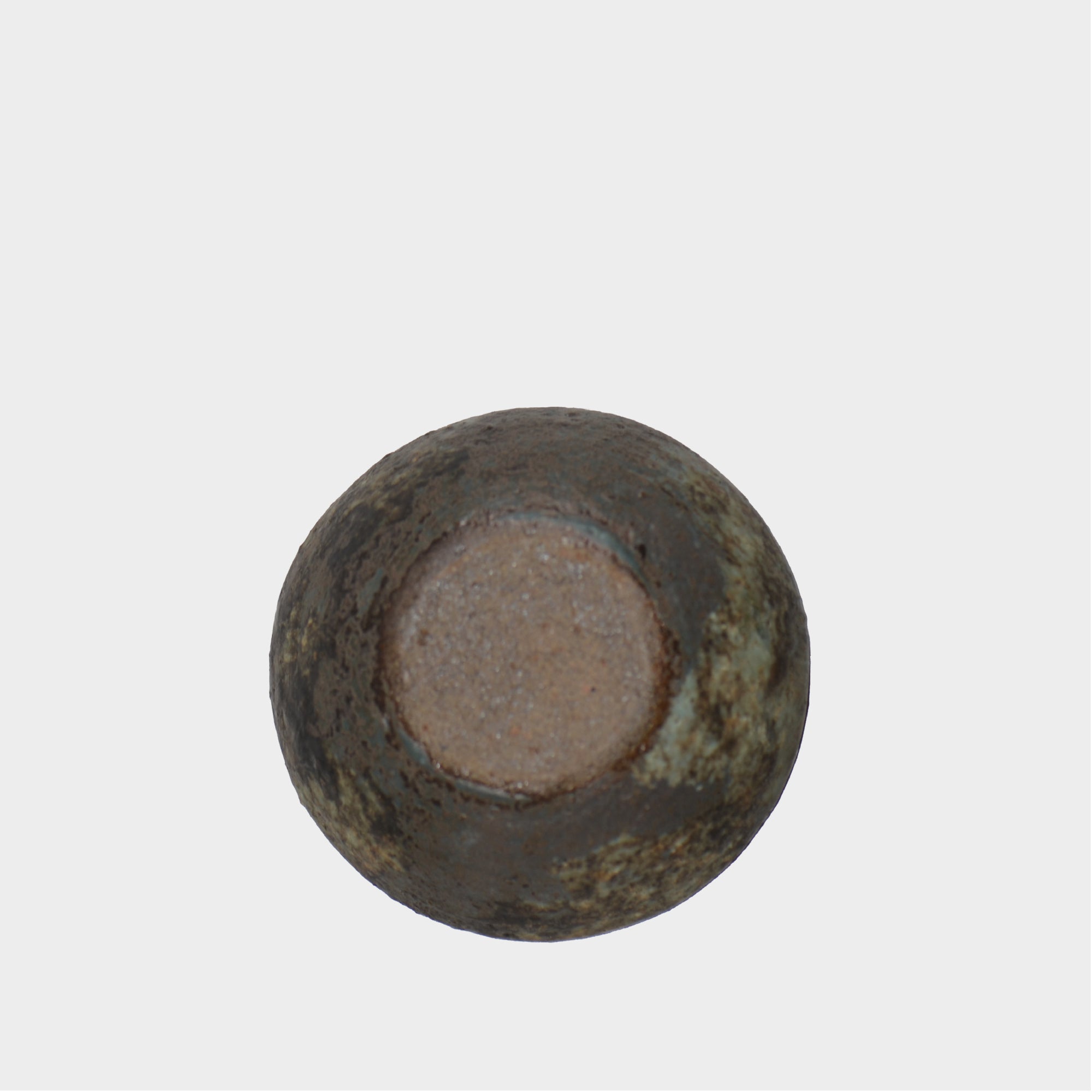 ヒノモトナツミ / 鈍-にび- / hn01_05nibi_xs /  約 φ8.5cm / 苔玉皿