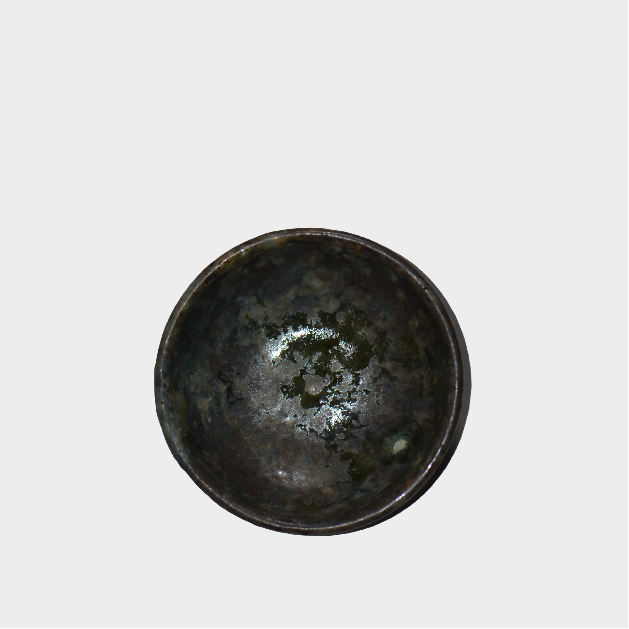 ヒノモトナツミ / 鈍-にび- / hn01_06nibi_xs /  約 φ8.3cm / 苔玉皿