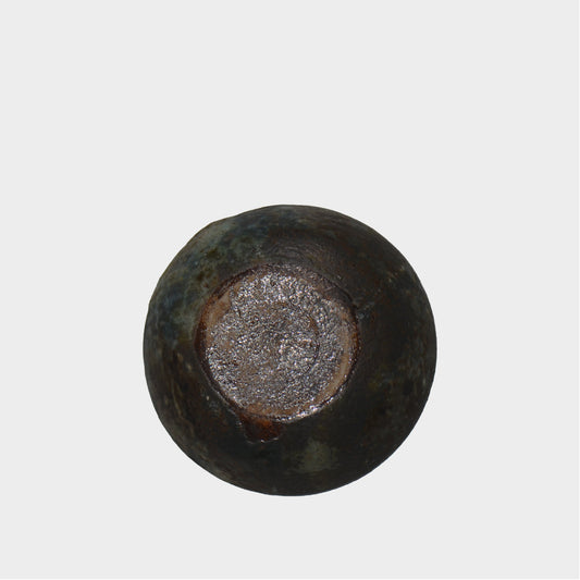 ヒノモトナツミ / 鈍-にび- / hn01_06nibi_xs /  約 φ8.3cm / 苔玉皿