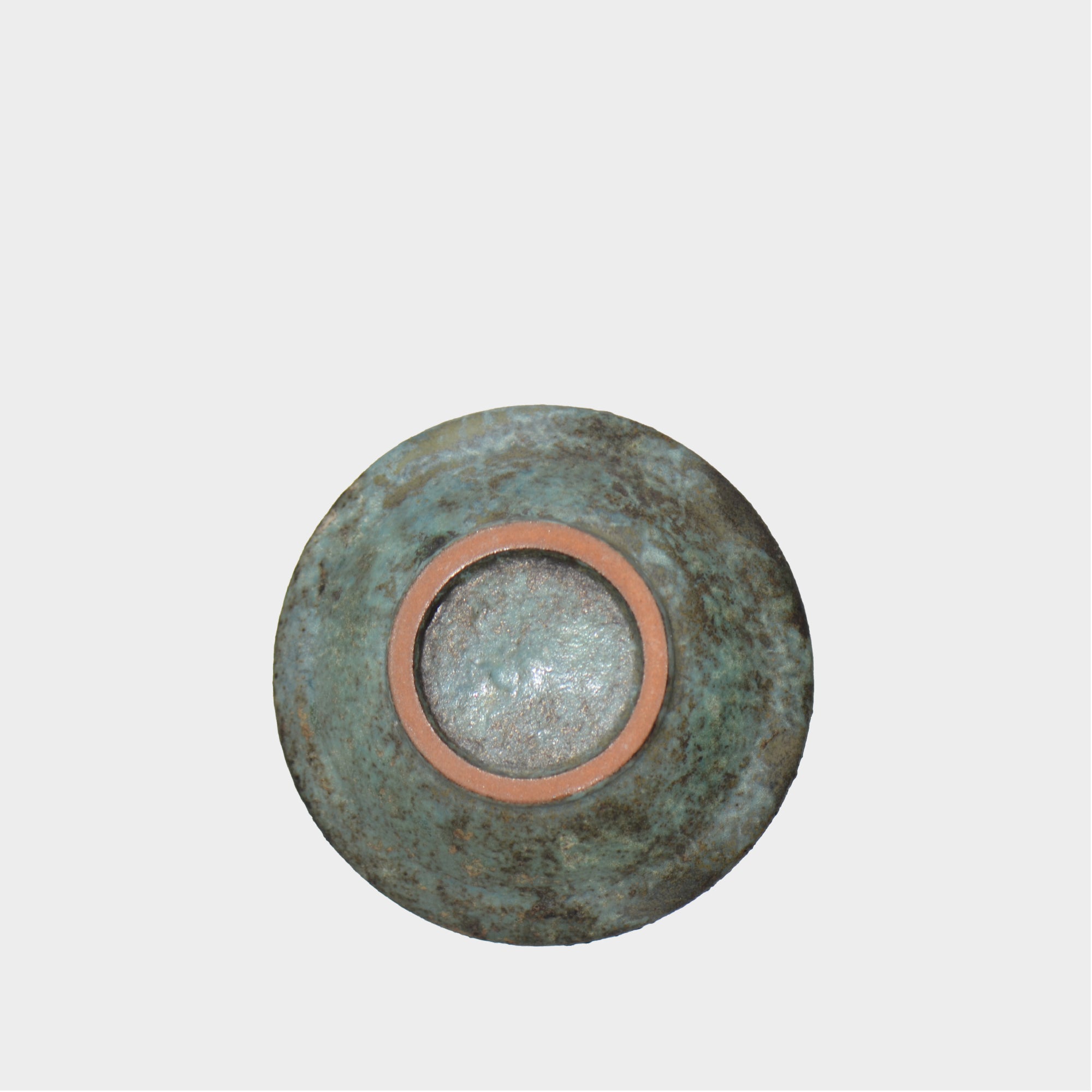 ヒノモトナツミ / 鈍-にび- / hn01_07nibi_s /  約 φ9cm / 苔玉皿