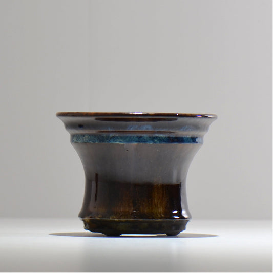 ヒノモトナツミ / 縁-ふち- / hn02_fc08_m / 約φ12.7cm / 植木鉢