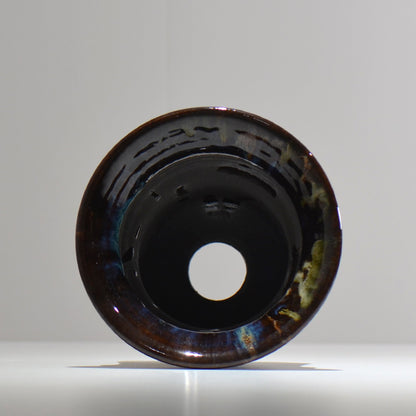 ヒノモトナツミ / 縁-ふち- / hn02_fc17_m / 約φ14.5cm / 植木鉢