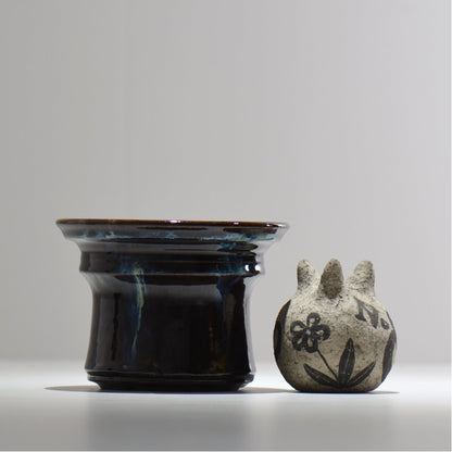 ヒノモトナツミ / 縁-ふち- / hn02_fc17_m / 約φ14.5cm / 植木鉢