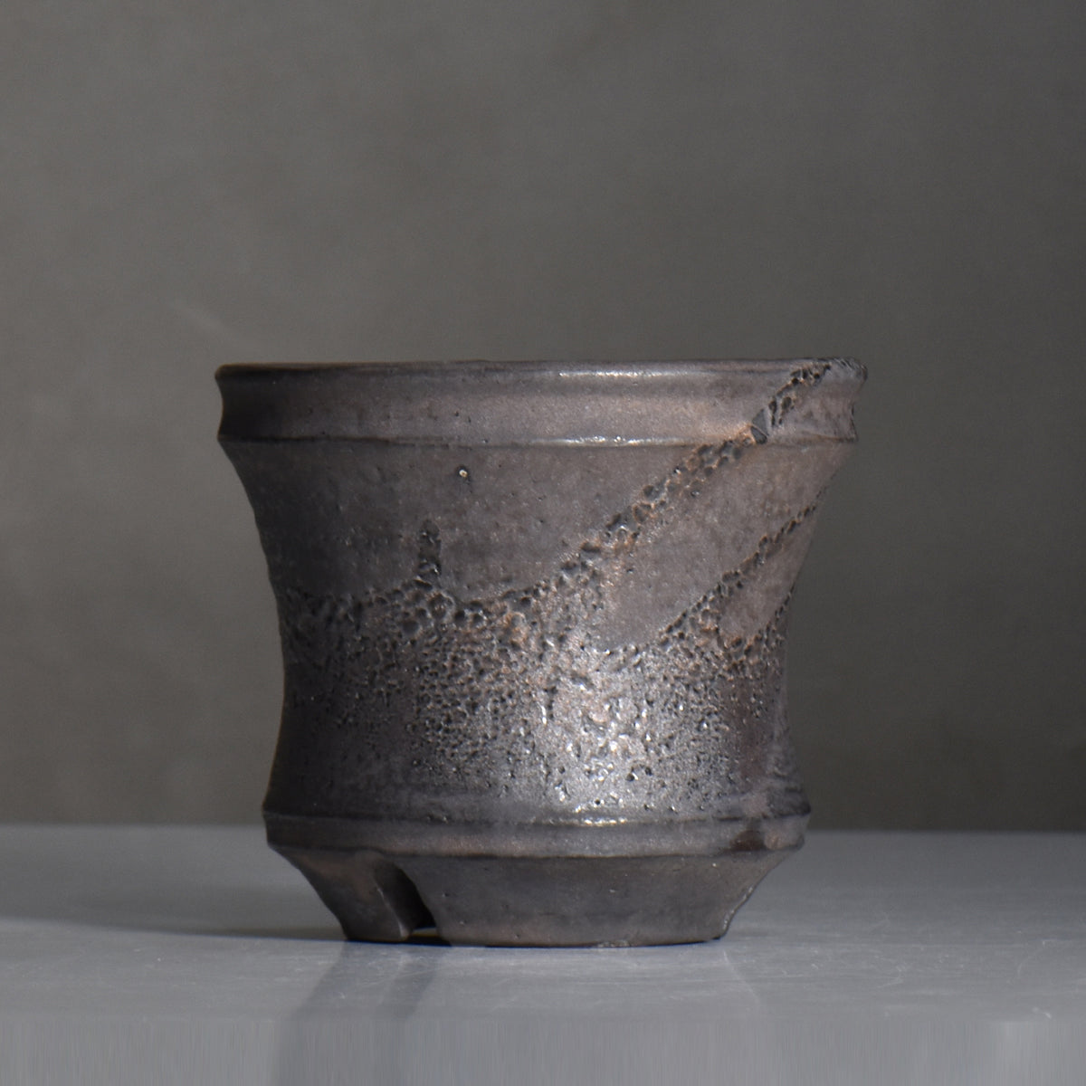 穂髙隆児 / 曙 -あけぼの- /hr2_akbn01_m/ 約φ12.5cm / 植木鉢