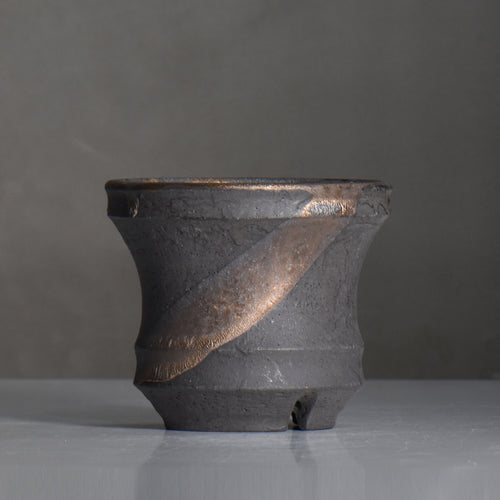 穂髙隆児 / 曙 -あけぼの- /hr2_akbn05_s/ 約φ11.7cm / 植木鉢