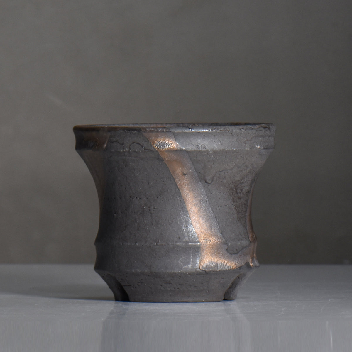 穂髙隆児 / 曙 -あけぼの- /hr2_akbn05_s/ 約φ11.7cm / 植木鉢