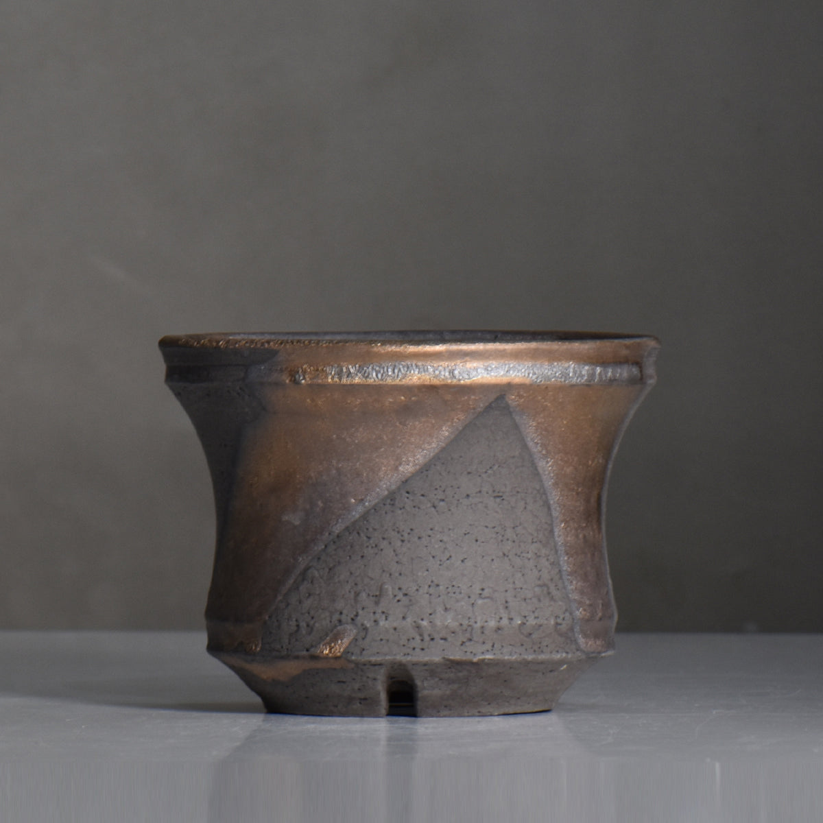 穂髙隆児 / 曙 -あけぼの- /hr2_akbn06_m/ 約φ13.3cm / 植木鉢