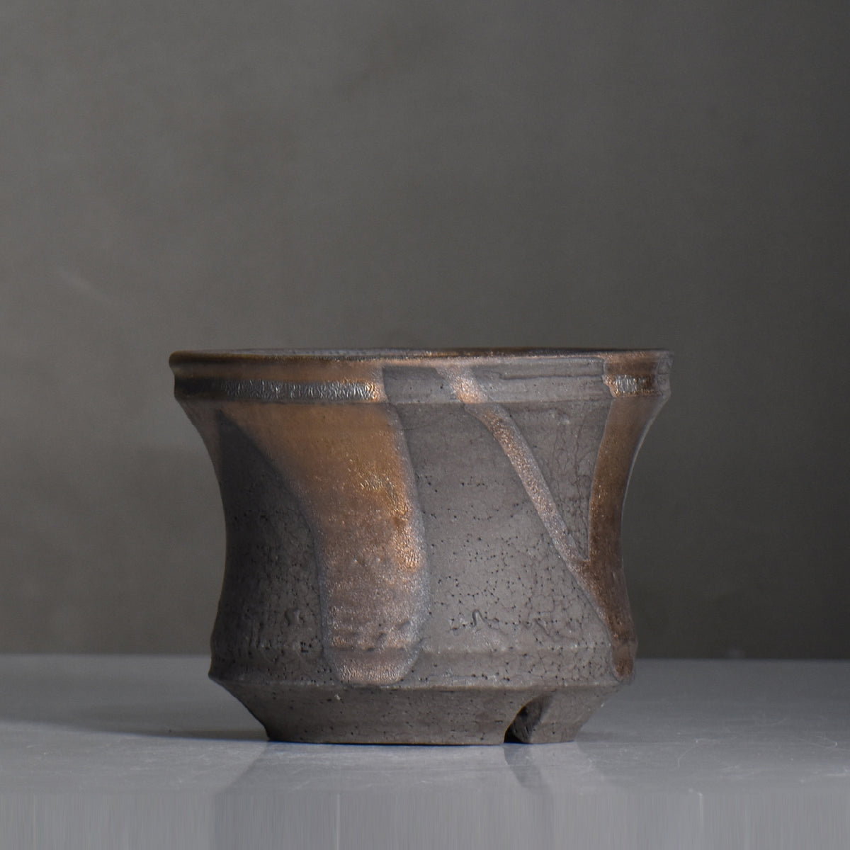穂髙隆児 / 曙 -あけぼの- /hr2_akbn06_m/ 約φ13.3cm / 植木鉢