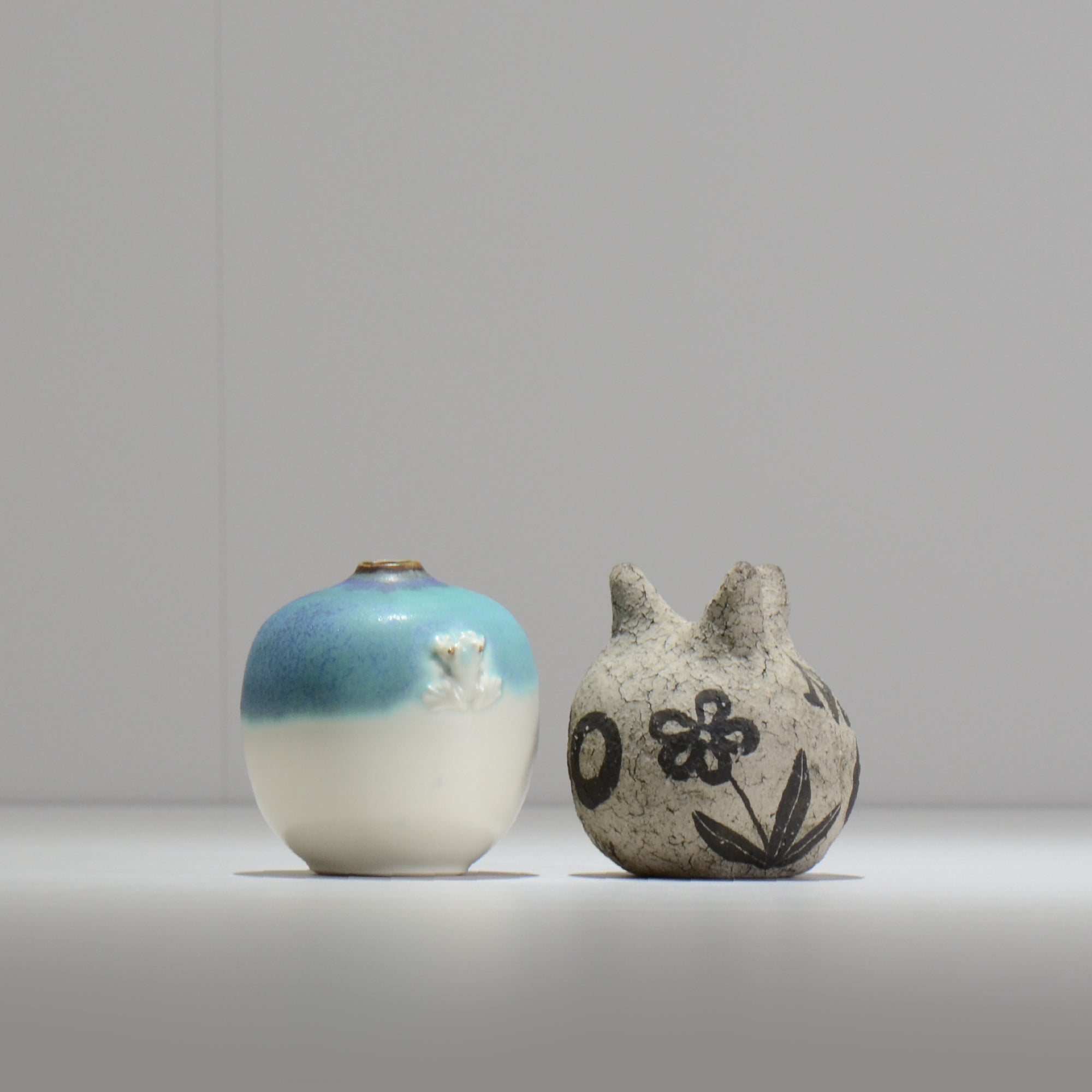 陶芸家イカンソク / 一輪挿し / ik_ichi02 / 約φ7.8cm / 花瓶
