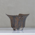 飯沼耕市 / 銹折鉢 / ik_so03_l /長辺 約17.3cm/ 内径約φ10.5cm / 植木鉢