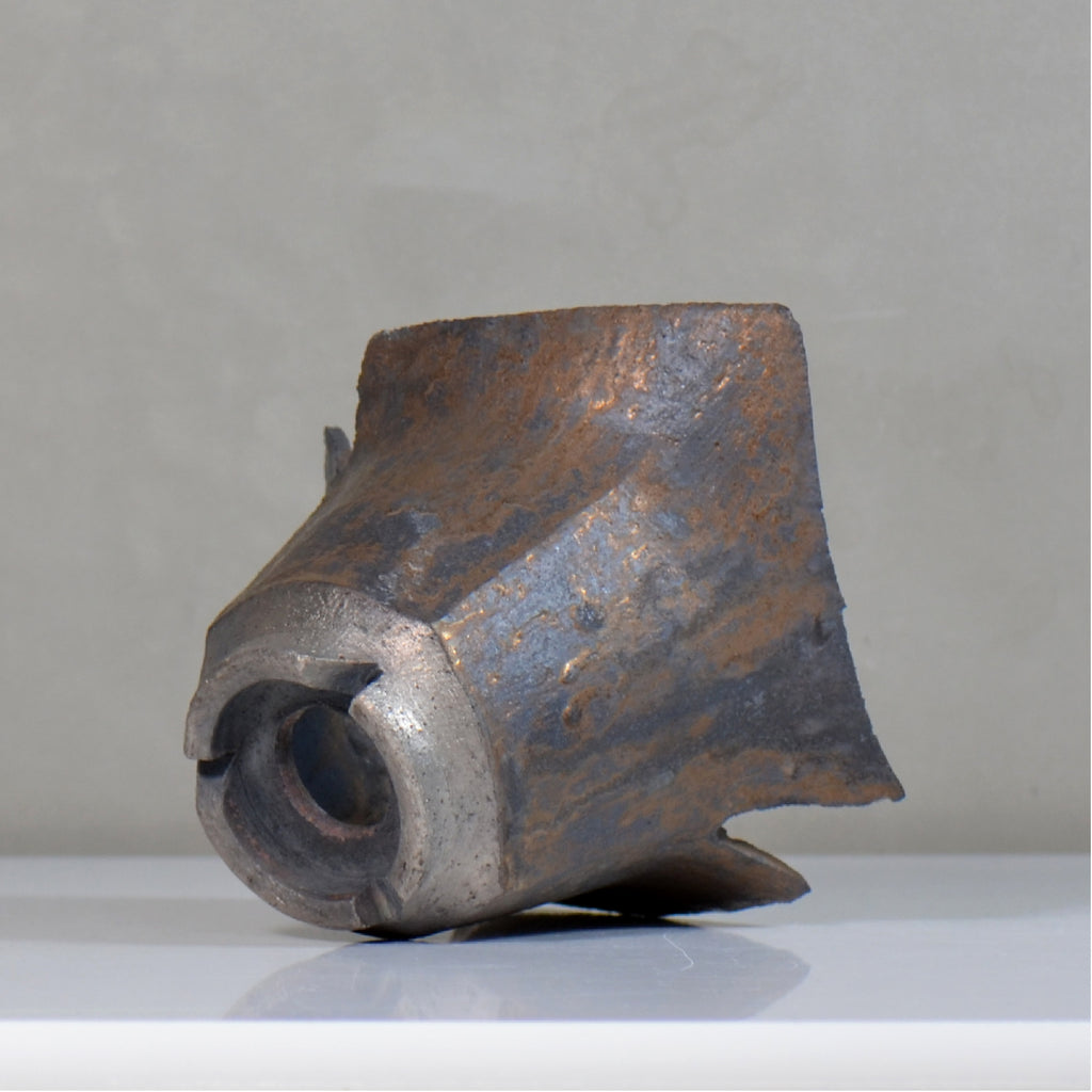 飯沼耕市 / 銹折鉢 / ik_so05_xl /長辺 約20.5cm/ 内径約φ10.5cm / 植木鉢