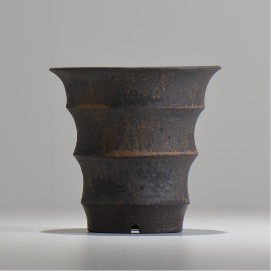 I - moniee / KUROKINUN/ im_kk03_m / 約 φ14.7cm / 植木鉢