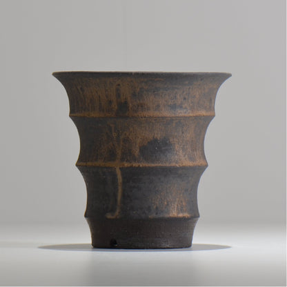 I - moniee / KUROKINUN/ im_kk03_m / 約 φ14.7cm / 植木鉢