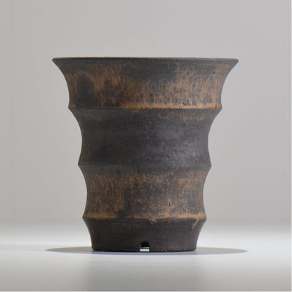 I - moniee / KUROKINUN/ im_kk05_m / 約 φ14.5cm / 植木鉢