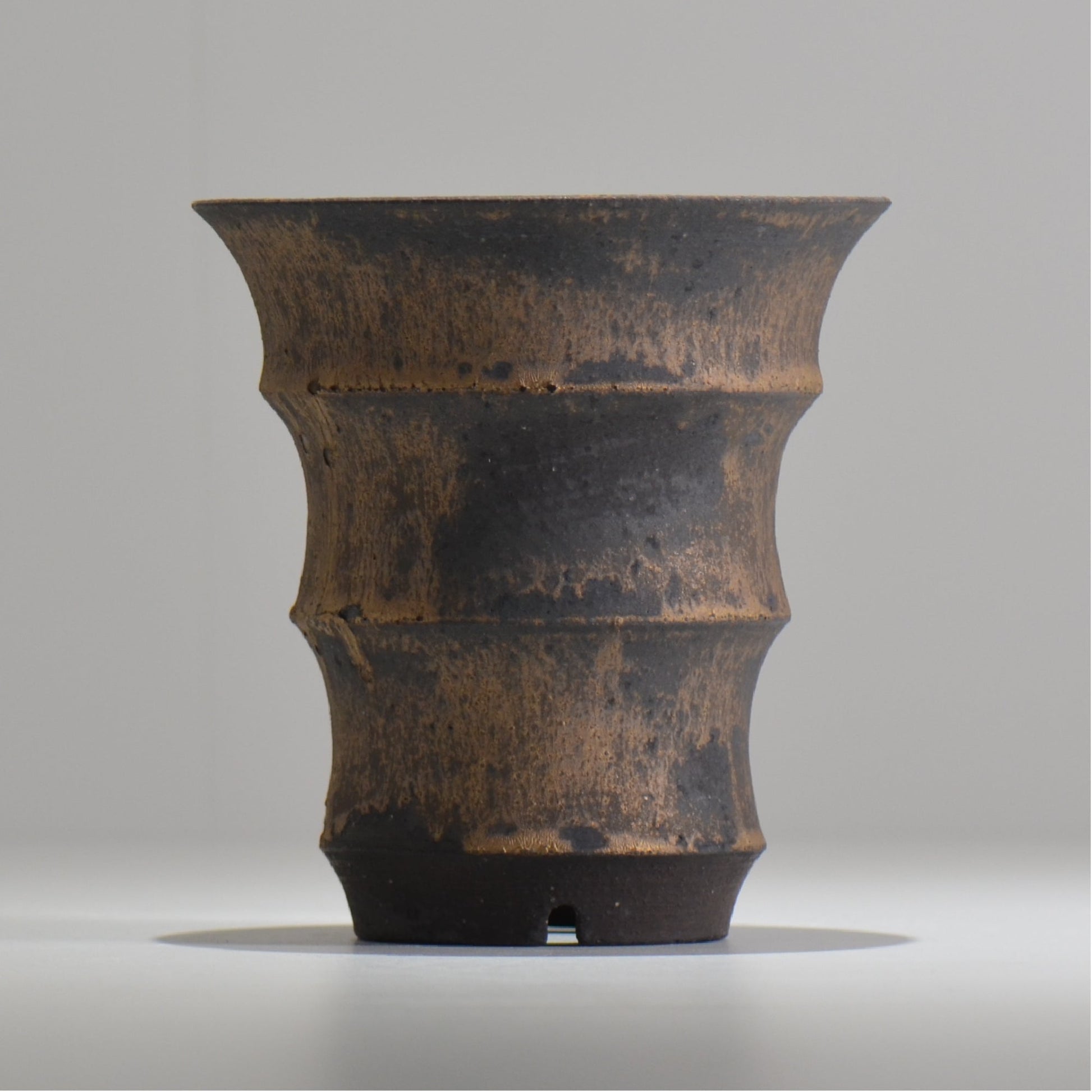I - moniee / KUROKINUN/ im_kk09_m / 約 φ14.5cm / 植木鉢