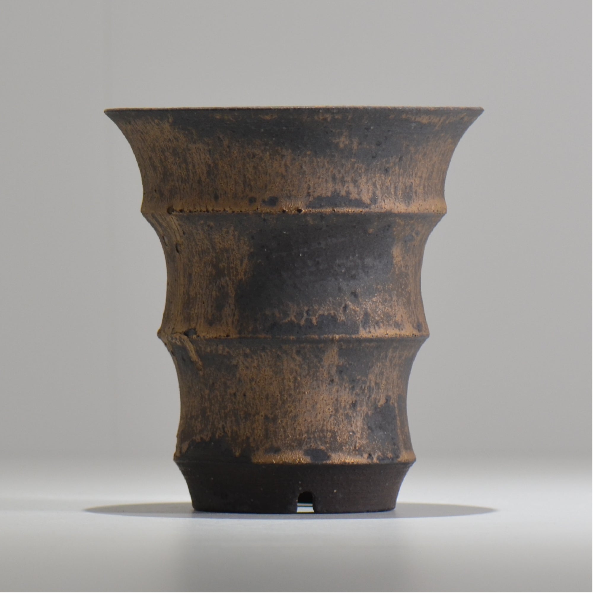 I - moniee / KUROKINUN/ im_kk09_m / 約 φ14.5cm / 植木鉢
