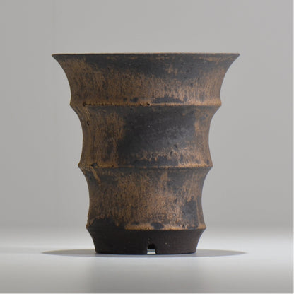 I - moniee / KUROKINUN/ im_kk09_m / 約 φ14.5cm / 植木鉢