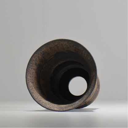 I - moniee / KUROKINUN/ im_kk09_m / 約 φ14.5cm / 植木鉢