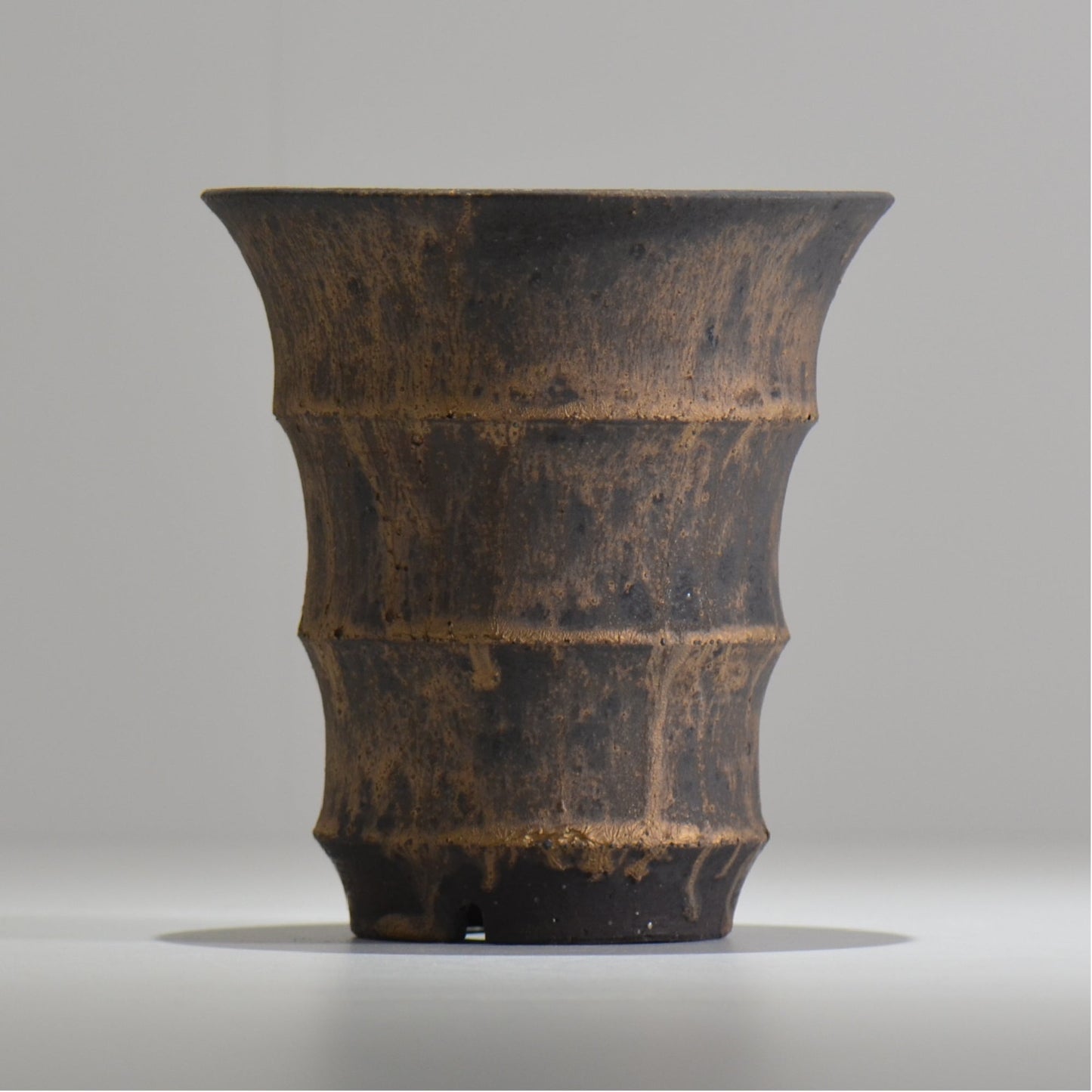 I - moniee / KUROKINUN/ im_kk10_m / 約 φ15cm / 植木鉢