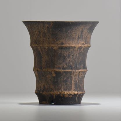 I - moniee / KUROKINUN/ im_kk10_m / 約 φ15cm / 植木鉢