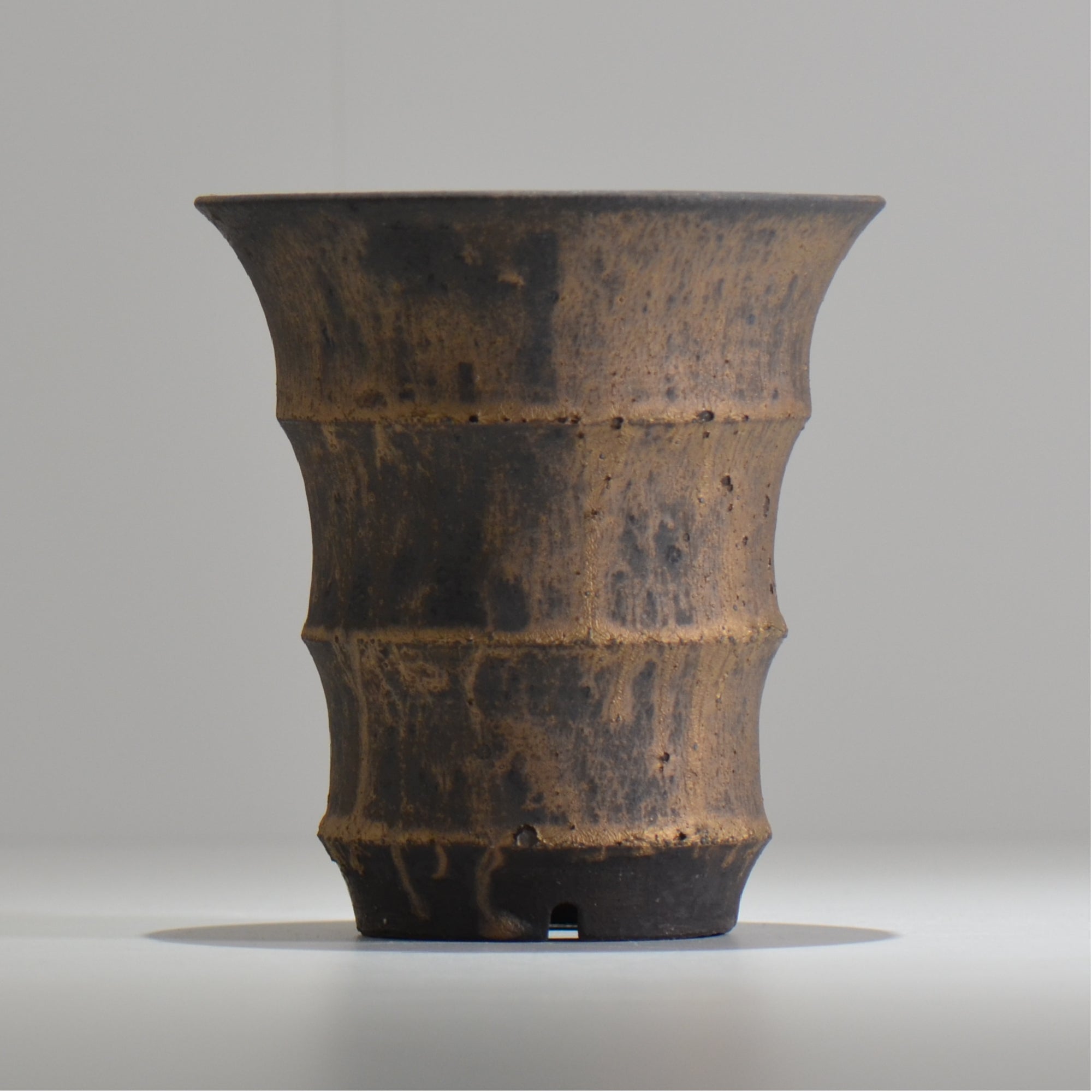 I - moniee / KUROKINUN/ im_kk10_m / 約 φ15cm / 植木鉢