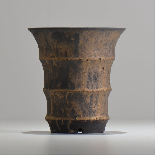 I - moniee / KUROKINUN/ im_kk10_m / 約 φ15cm / 植木鉢