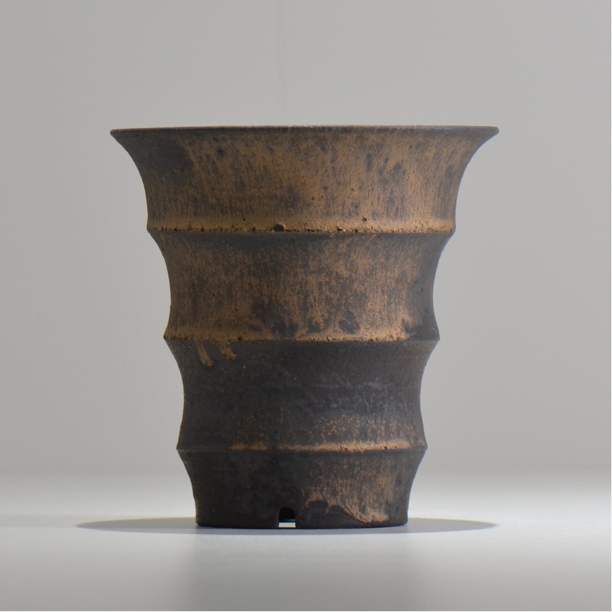 I - moniee / KUROKINUN/ im_kk11_m / 約 φ14.5cm / 植木鉢