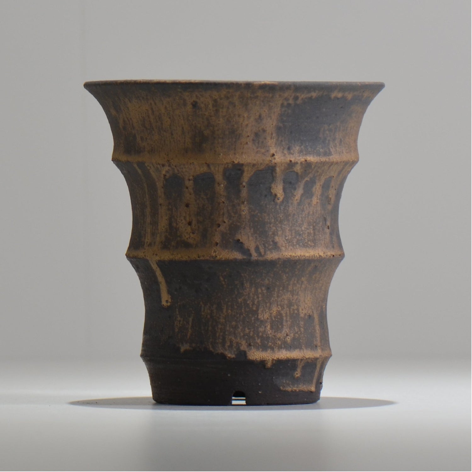 I - moniee / KUROKINUN/ im_kk12_m / 約 φ14.5cm / 植木鉢