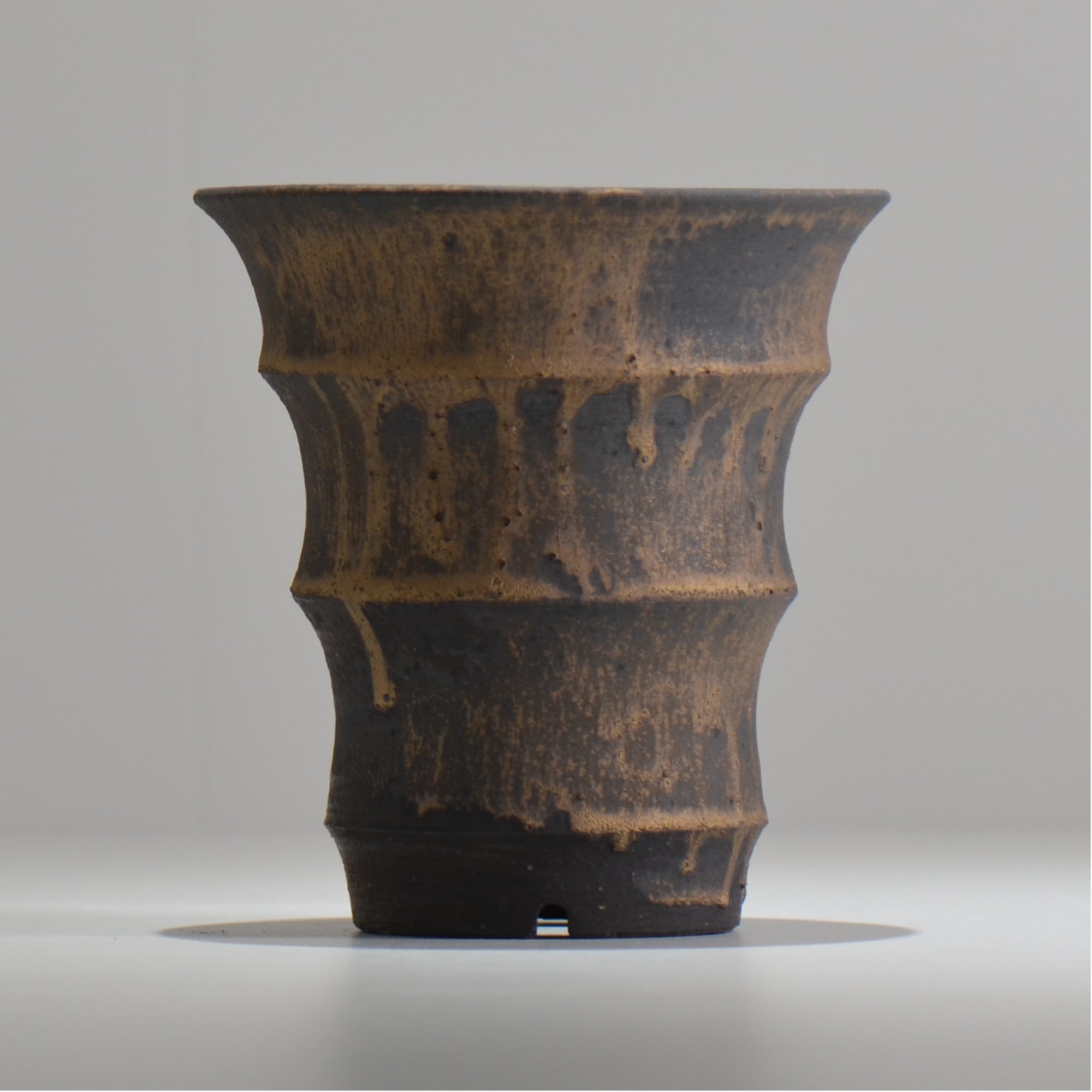 I - moniee / KUROKINUN/ im_kk12_m / 約 φ14.5cm / 植木鉢