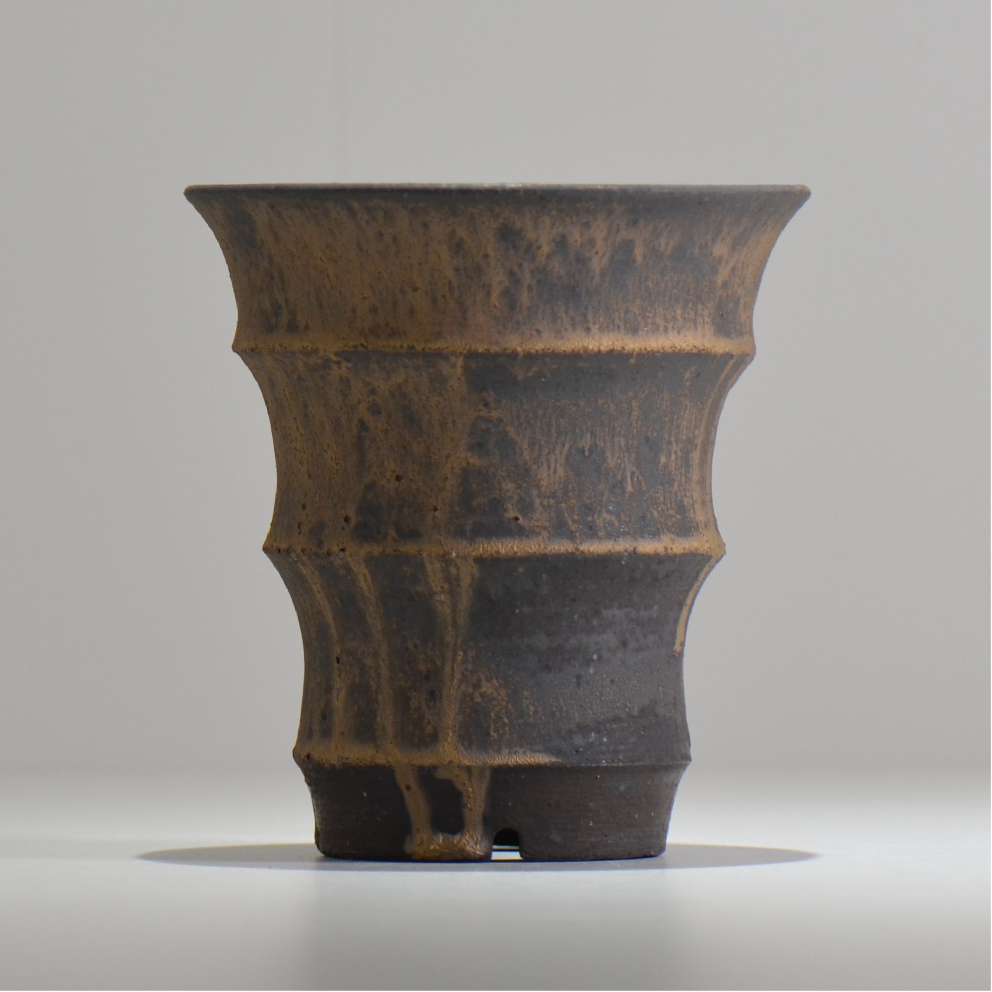 I - moniee / KUROKINUN/ im_kk12_m / 約 φ14.5cm / 植木鉢