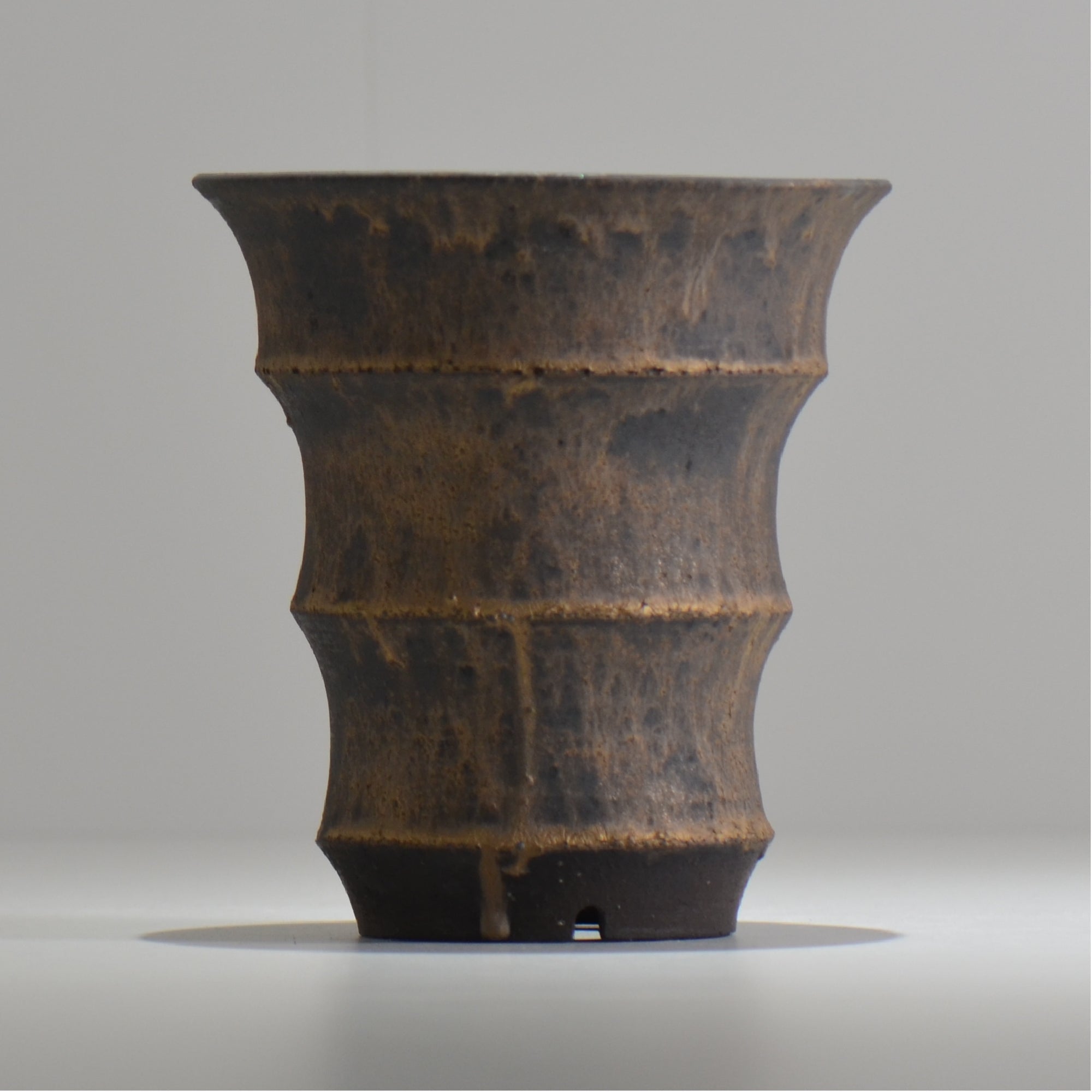 I - moniee / KUROKINUN/ im_kk13_m / 約 φ14.5cm / 植木鉢