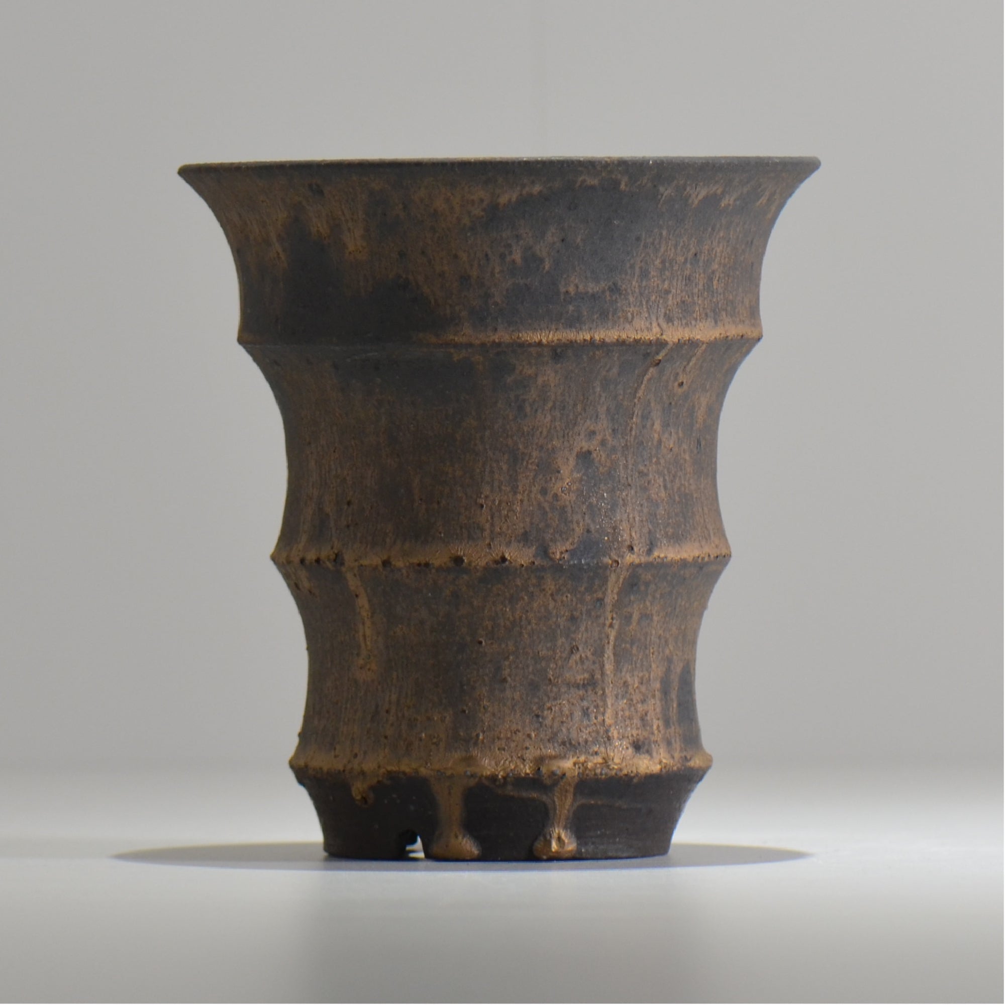 I - moniee / KUROKINUN/ im_kk13_m / 約 φ14.5cm / 植木鉢