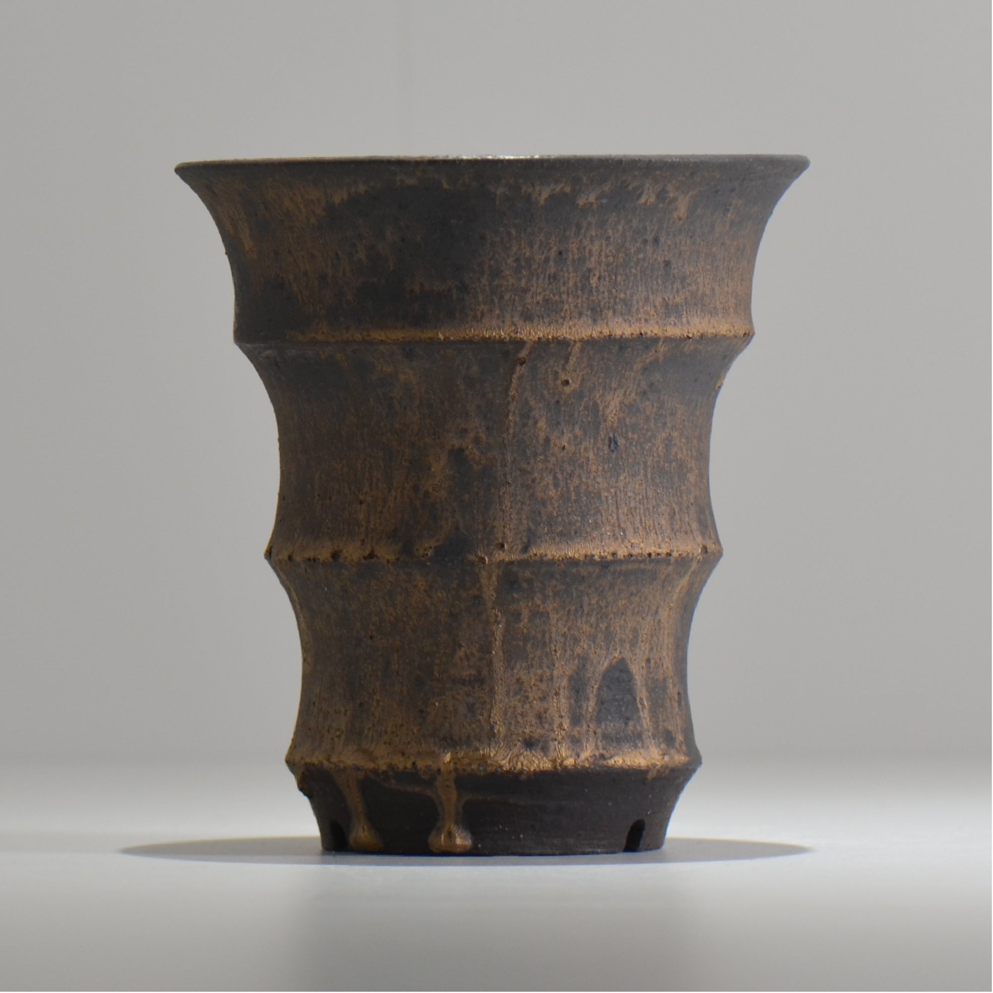 I - moniee / KUROKINUN/ im_kk13_m / 約 φ14.5cm / 植木鉢