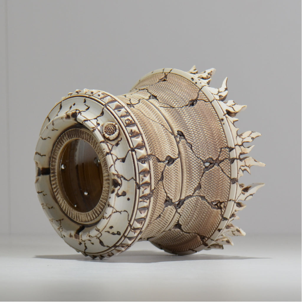 陶房Kibi / Flames var.devastating
/ itk1_fr01_l / 約 φ15.5cm / 植木鉢